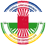 Central African Republic Car Sticker by NoirNomads