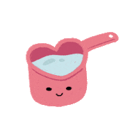 Pink Water Sticker