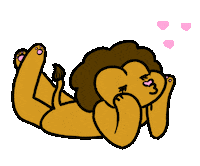 Lion Love Sticker by Tigerjess