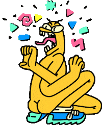 Go Away No Sticker by Jason Clarke