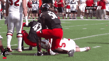 cincinnati bearcats celebration GIF by University of Cincinnati Athletics