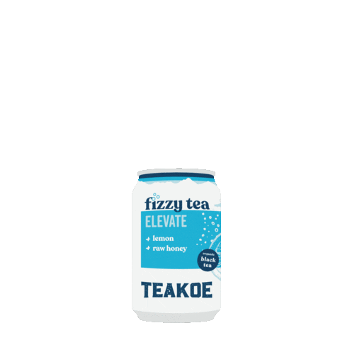 Teakoe_Tea giphyupload drink tea bubbles Sticker