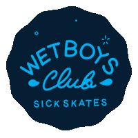 sickskates get wet sick skates wet boys wet boys club Sticker