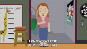 sweetie talking GIF by South Park 