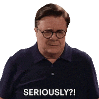 Nathan Lane Seriously Sticker by HULU