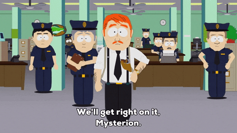 police station cops GIF by South Park 