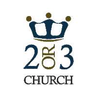 2 Or 3 Church Sticker by Cherry Social Media