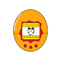 School Tamagotchi Sticker