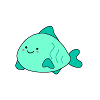Joy Fish Sticker