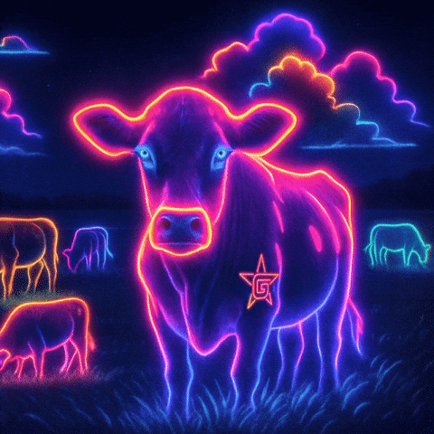Neoncowboy GIF by Glowdeo