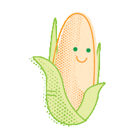 Corn Sticker by Food Literacy Center