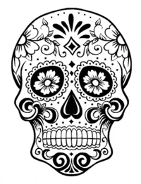 day of the dead GIF