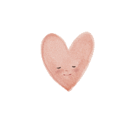 lunlunspen love heart like watercolor Sticker