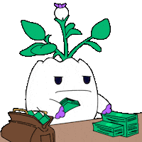 Make It Rain Money Sticker by Magic Eden