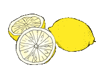 Citrus Lemons Sticker