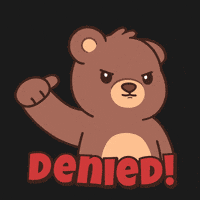 No Way Thumbs Down GIF by BEARISH