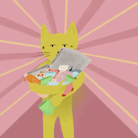 Miqan giphyupload tidying up dirty dishes miqan GIF