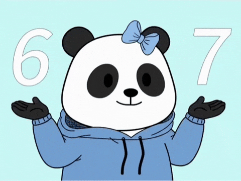 67 GIF by Pandu Pandas
