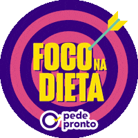 pede-pronto delivery comida pp dieta Sticker