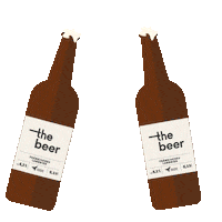 theplacetobe beer bier apartments theplacetobe Sticker