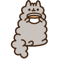 Cat Sticker by Pusheen