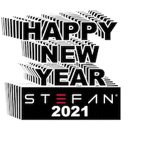 Happy New Year Sticker by Stefan Fashion