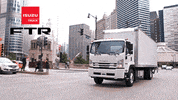 Isuzu_CommercialTruck ftr boxtruck isuzutrucks lowcabforward GIF