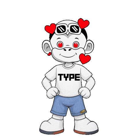 My Type Sticker by Zhot Shop