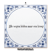 Humor Wijsheid Sticker by Tegelspreuken.nl