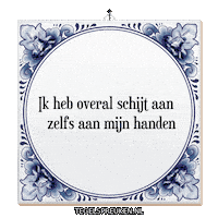 Relaxed Humor Sticker by Tegelspreuken.nl