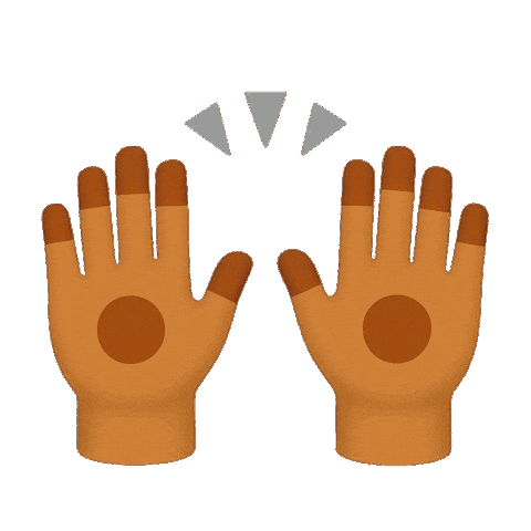 Hi Five Hands Sticker by Year Of Community