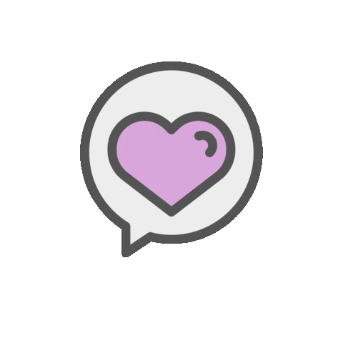 In Love Heart Sticker by Bitz Media