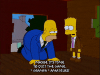 homer simpson listening GIF