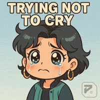 Hana Trying Not To Cry GIF by Persona
