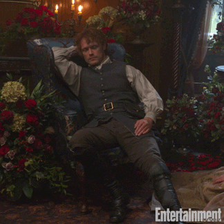 sam heughan ew GIF by Entertainment Weekly