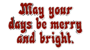 May Merry Christmas Sticker by OpticalArtInc.