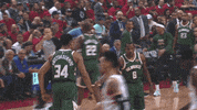 Nba Playoffs Hug GIF by NBA