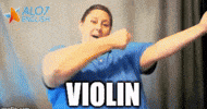 violin total physical response GIF by ALO7.com