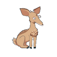 Deer Doe Sticker