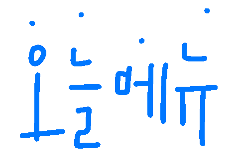 Daisy Menu Sticker