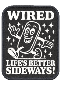 Wiredsnowboards Sticker by Rob
