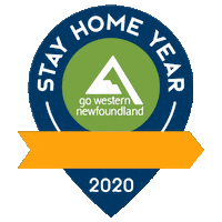gowesternnewfoundland coronavirus covid19 stay home west coast Sticker