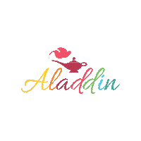 Aladdinkociky logo aladdin stroller lampa Sticker