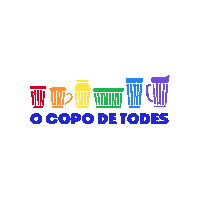 Arco Iris Rainbow Sticker by Nadir Figueiredo
