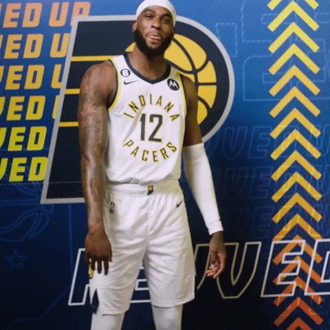 Basketball Mic Drop GIF by Indiana Pacers