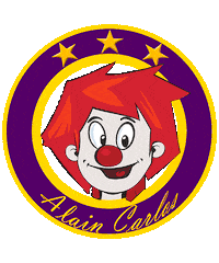 alaincarlos02 clown circus circo cirque Sticker