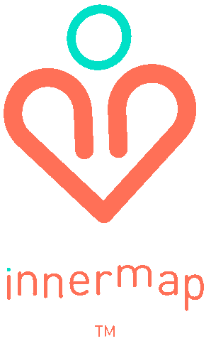 innermap heart relax wellness mental health Sticker