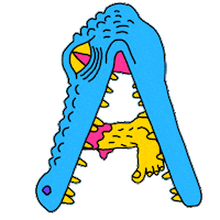alphabet Sticker by Studios Stickers