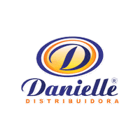 danielledistribuidora telecom logo marca danielle distribuidora distribuidora danielle Sticker