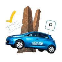 Carsharing Sticker by Corrente